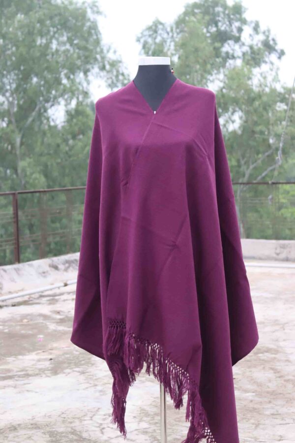 Solid Color Shawl