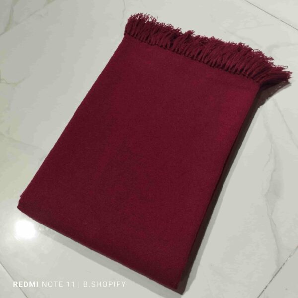 Premium Solid Color Wool Shawl