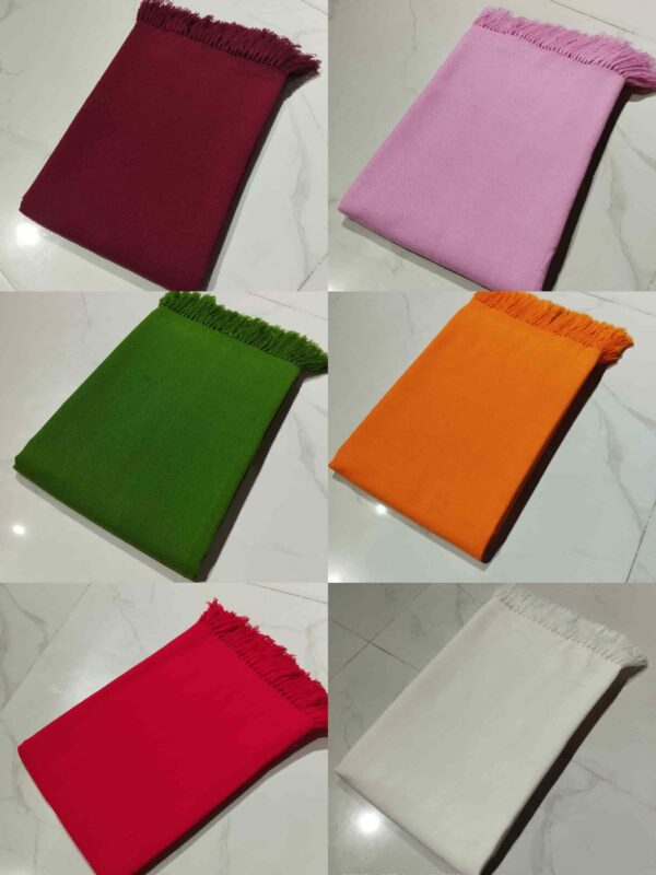 Premium Solid Color Wool Shawl